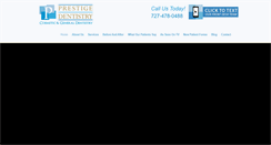 Desktop Screenshot of prestige-dentistry.com